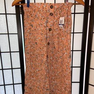 NWT long pink skirt